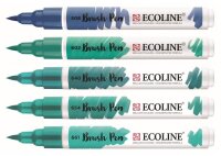 Talens ECOLINE® Brush-Pens grün, 5 St.