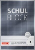 BRUNNEN Collegeblock Premium Lineatur 7 kariert DIN A4...