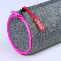 BRUNNEN Schlampermäppchen Stone neonpink/grau, 22,0...
