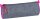 BRUNNEN Schlampermäppchen Stone neonpink/grau, 22,0 x 8,0 cm