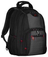 WENGER Laptop-Rucksack Pillar Kunstfaser schwarz/grau...