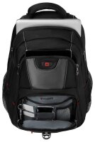WENGER Laptop-Rucksack Pillar Kunstfaser schwarz/grau 25,0 l bis 39,6 cm (15,6 Zoll)