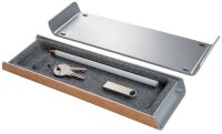 SIGEL Stiftablage Smartstyle silber/holzfarben Acryl/Filz...