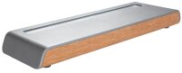 SIGEL Stiftablage Smartstyle silber/holzfarben Acryl/Filz...