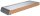 SIGEL Stiftablage Smartstyle silber/holzfarben Acryl/Filz 24,0 x 7,5 x 2,3 cm