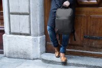 WENGER Laptop-Rucksack Reload Kunstfaser schwarz 16,0 l bis 39,6 cm (15,6 Zoll)