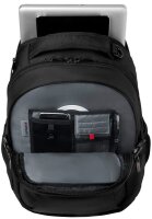 WENGER Laptop-Rucksack Sidebar Kunstfaser schwarz 26,0 l bis 39,6 cm (15,6 Zoll)