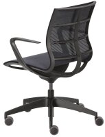 sedus Bürostuhl se:joy, EC-880/001 Stoff anthrazit, Gestell schwarz