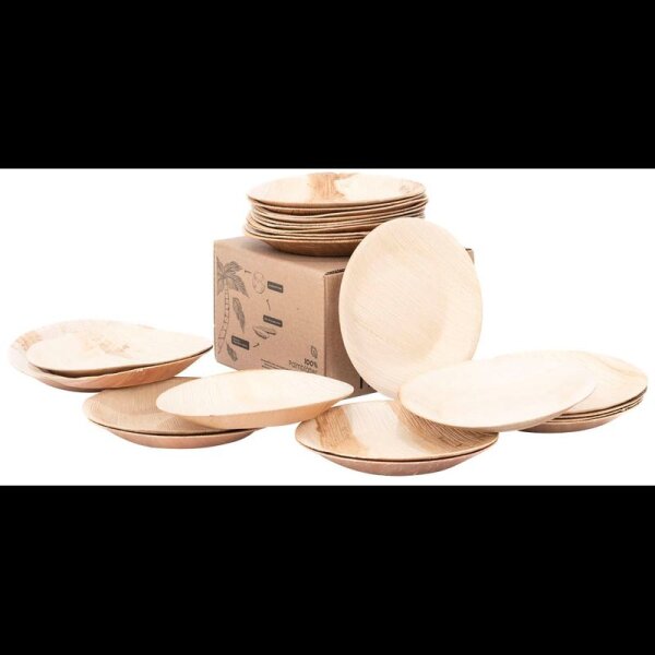 25 natuuro® Palmblatt-Teller Ø 18,0 cm