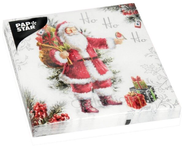 PAPSTAR Servietten HoHoHo 20 St.