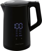 CLATRONIC Wasserkocher PC-WKS 1243 schwarz 1,7 l 2200 W