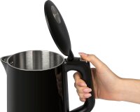 CLATRONIC Wasserkocher PC-WKS 1243 schwarz 1,7 l 2200 W