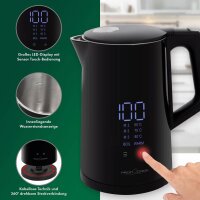 CLATRONIC Wasserkocher PC-WKS 1243 schwarz 1,7 l 2200 W