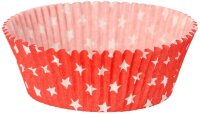 60 PAPSTAR Muffinförmchen Sterne & Elche (farbsortiert) Ø 5,0 cm