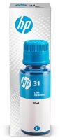 HP 31(1VU26AE) cyan Tintenflasche