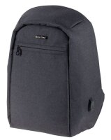 LIGHTPAK Rucksack SAFEPAK Kunstfaser anthrazit
