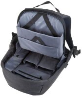 LIGHTPAK Rucksack SAFEPAK Kunstfaser anthrazit