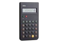 BRAUN BNE 001 BK Taschenrechner schwarz