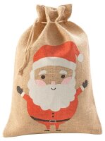 folia Nikolausbeutel Weihnachtsmann klein 17,0 x 25,0 cm...