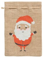 folia Nikolausbeutel Weihnachtsmann klein 17,0 x 25,0 cm...