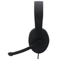 hama HS-USB300 USB-Headset schwarz