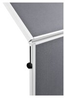 Legamaster Moderationswand ECONOMY 120,0 x 150,0 cm grau