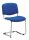 Nowy Styl Besucherstühle Iso Swing ISO SWING CHROM C6 blau Stoff, 2 St.
