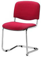 Nowy Styl Besucherstühle Iso Swing ISO SWING CHROM C29 bordeaux Stoff, 2 St.
