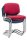 Nowy Styl Besucherstühle Iso Swing ISO SWING CHROM C29 bordeaux Stoff, 2 St.