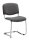 Nowy Styl Besucherstühle Iso Swing ISO SWING CHROM C38 anthrazit Stoff, 2 St.