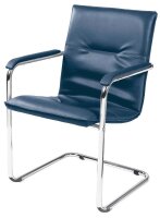 Nowy Styl Besucherstühle Rumba RUMBA CHROM V53N blau...