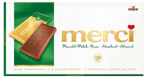 merci® Mandel-Milch-Nuss Schokolade 100 g