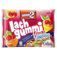 nimm2® Lachgummi Frucht & Joghurt Fruchtgummi...
