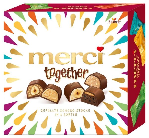 merci® together Pralinen 17 St./ 175 g
