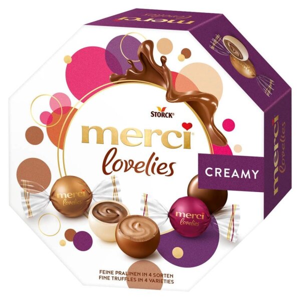merci® lovelies Creamy Pralinen 13-14 St./ 185 g