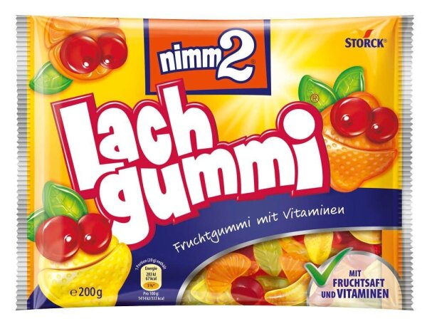 nimm2® Lachgummi Fruchtgummi 200,0 g, 1 Pack