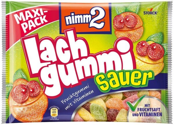 nimm2® Lachgummi  Fruchtgummi 376,0 g, 1 Pack