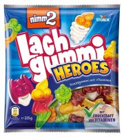 nimm2® Lachgummi Heroes Fruchtgummi 225,0 g, 1 Pack