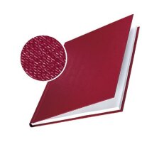 LEITZ Buchbindemappen rot Hardcover für 71 - 105...