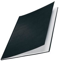 LEITZ Buchbindemappen schwarz Hardcover für 211 -...
