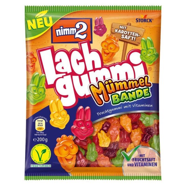 nimm2® Lachgummi Mümmelbande Fruchtgummi 200,0 g