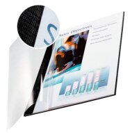 LEITZ Buchbindemappen schwarz Softcover für 15 - 35...