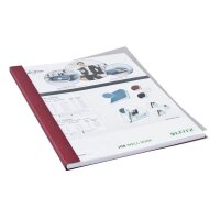 LEITZ Buchbindemappen rot Softcover für 15 - 35...