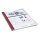 LEITZ Buchbindemappen rot Softcover für 15 - 35 Blatt DIN A4, 10 St.