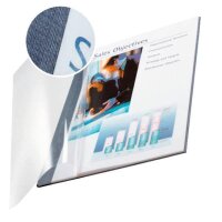 LEITZ Buchbindemappen blau Softcover für 36 - 70...