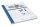 LEITZ Buchbindemappen blau Softcover für 36 - 70 Blatt DIN A4, 10 St.