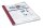 LEITZ Buchbindemappen rot Softcover für 36 - 70 Blatt DIN A4, 10 St.