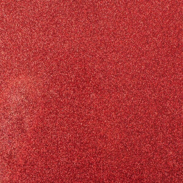 cricut™ Smart Iron-On Glitzer Aufbügelfolie rot Effekt-Folie 33,0 cm x 0,9 m,  1