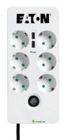 EATON Protection Box 6 USB DIN 6-fach Steckdosenleiste...