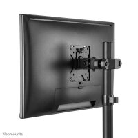 Neomounts Monitor-Halterung FL40-430BL11 schwarz für 1 Monitor, Stangenhalterung